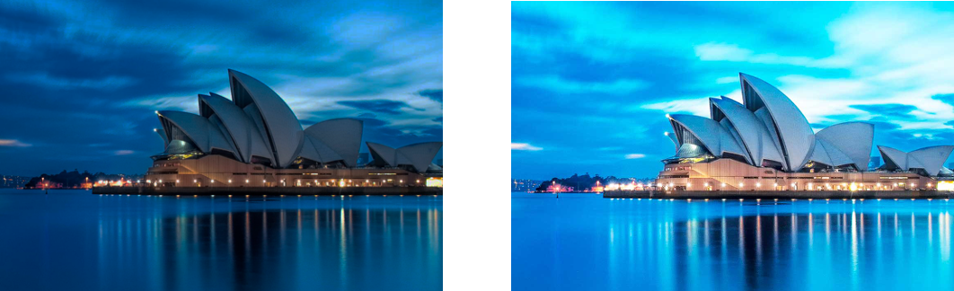 Excellent visual effect