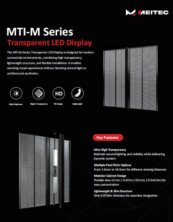 Ultra-High Transparency & Sleek Lightweight Architecture
