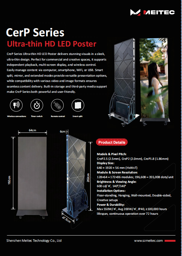 Ultra-Thin Elegant Design & Ready-to-Use